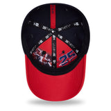 Houston Texans Official 2026 On-Stage NFL Draft M-Crown New Era 39THIRTY Flex Hat - Navy/Red