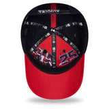 Houston Texans Official 2026 Draft Two Tone New Era 9FORTY M Crown SnapBack Hat - Navy/Red