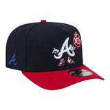 Atlanta Braves Official Cartoon Series Two Tone New Era 9FIFTY A-Frame SnapBack Hat