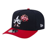Atlanta Braves Official Cartoon Series Two Tone New Era 9FIFTY A-Frame SnapBack Hat