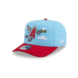 Anaheim Angels Official Cartoon Series Two Tone New Era 9FIFTY A-Frame SnapBack Hat
