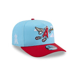 Anaheim Angels Official Cartoon Series Two Tone New Era 9FIFTY A-Frame SnapBack Hat