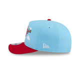 Anaheim Angels Official Cartoon Series Two Tone New Era 9FIFTY A-Frame SnapBack Hat