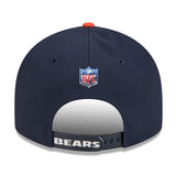 Chicago Bears Official 2026 On-Stage NFL Draft New Era 9FIFTY Snapback Hat - Navy/Orange