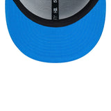 Detroit Lions Official Team On-Field Sideline Blue New Era 59FIFTY Fitted Hat