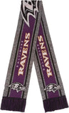 Baltimore Ravens Grey Knit FOCO Scarf