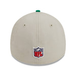 Philadelphia Eagles 2023 Sideline Historic New Era Cream/Kelly Green 39THIRTY Flex Hat