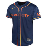 Houston Astros Alex Bregman Nike Navy City Connect Limited Player Youth Jersey