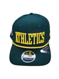 Oakland Athletics Wordmark Rope New Era 9SEVENTY Stretch-Snap Hat Cap
