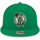 Boston Celtics Official Team Kelly Green New Era 59FIFTY Fitted Hat