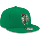 Boston Celtics Official Team Kelly Green New Era 59FIFTY Fitted Hat