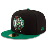 Boston Celtics Official Team Black/Kelly Green New Era 59FIFTY Fitted Hat