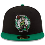 Boston Celtics Official Team Black/Kelly Green New Era 59FIFTY Fitted Hat