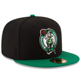 Boston Celtics Official Team Black/Kelly Green New Era 59FIFTY Fitted Hat