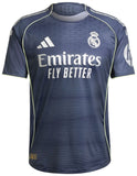 Real Madrid 25/26 Official Away Authentic Licensed Adidas Adult Soccer Jersey