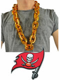 Tampa Bay Buccaneers Oversized Super-Fan 3D Foam Logo Touchdown Chain Necklace