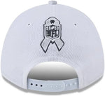 Dallas Cowboys Men’s 2024 Salute to Service New Era 9FORTY Stretch-Snap Hat White/Graphite