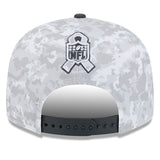 Buffalo Bills Men’s White/Graphite 2024 Salute To Service New Era 9FIFTY Snapback Hat