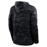 Dallas Cowboys Official 2026 On-Field Sideline Salute to Service Nike Club Dri-Fit Lightweight Long-Sleeve Hooded Top
