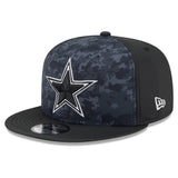 Dallas Cowboys Official 2026 On-Field Sideline Salute to Service New Era 9FIFTY SnapBack Hat