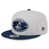 Dallas Cowboys 9FIFTY 2024 Historic Sideline SnapBack Stone/Navy