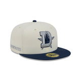Dallas Cowboys Official Chrome/Navy Deceptor New Era 59FIFTY Fitted Hat