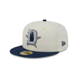 Dallas Cowboys Official Chrome/Navy Deceptor New Era 59FIFTY Fitted Hat