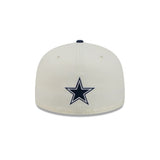 Dallas Cowboys Official Chrome/Navy Deceptor New Era 59FIFTY Fitted Hat