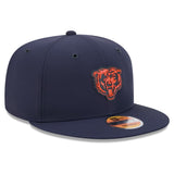 Chicago Bears Official 2026 On-Field Sideline Primary Logo New Era 9FIFTY Snapback Hat