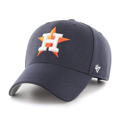 Houston Astros ‘47 Brand MVP Velcro Adjustable Hat - Navy