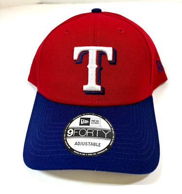 Texas Rangers New Era 9FORTY Velcro Adjustable Hat