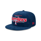 Texas Rangers Throwback Corduroy New Era 9FIFTY SnapBack