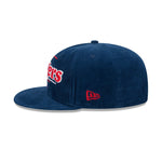 Texas Rangers Throwback Corduroy New Era 9FIFTY SnapBack