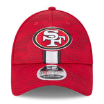 San Francisco 49ers New Era 2024 On-Field Sideline 9FORTY Stretch-Snap Hat - Scarlet