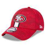 San Francisco 49ers New Era 2024 On-Field Sideline 9FORTY Stretch-Snap Hat - Scarlet