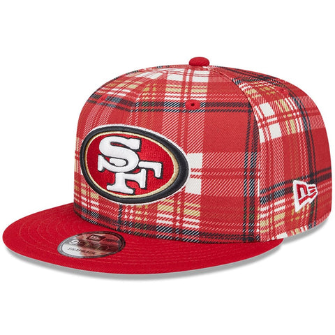 San Francisco 49ers Scarlet 2024 Sideline Statement New Era 9FIFTY Snapback Hat