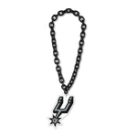 San Antonio Spurs Wincraft Big Fan Chain Logo Necklace