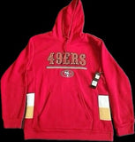 San Francisco 49ers NFL Team Apparel Pullover Hoodie