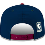 Cleveland Cavaliers Two-Tone New Era 9FIFTY Adjustable Hat - Navy/Wine