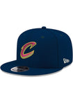 Cleveland Cavaliers Basic New Era 9FIFTY Adjustable Hat - Navy