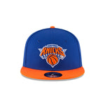 New York Knicks 2-Tone New Era 9FIFTY Adjustable Snapback Hat - Blue/Orange