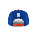 New York Knicks 2-Tone New Era 9FIFTY Adjustable Snapback Hat - Blue/Orange