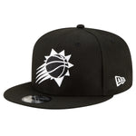 Phoenix Suns Black and White New Era 9FIFTY SnapBack Hat