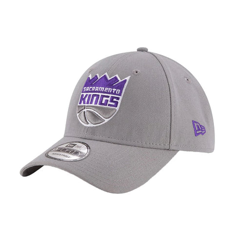 Sacramento Kings The League New Era 9FORTY Velcro Adjustable Cap - Grey