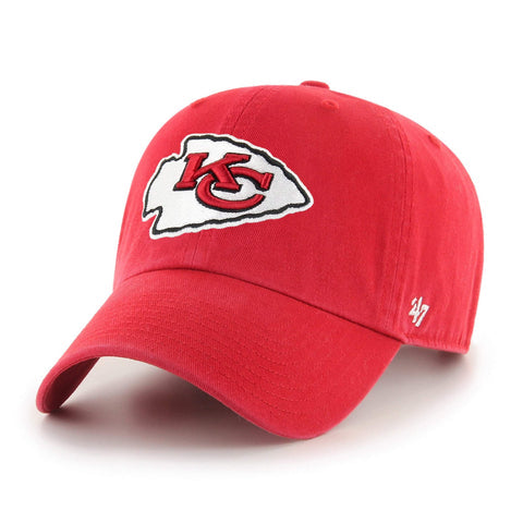 Kansas City Chiefs ‘47 Brand Clean Up Cap - Red