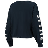 Dallas Cowboys Official Parkway ‘47 Brand Women’s Navy Long Sleeve T-Shirt