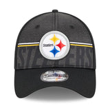 Pittsburgh Steelers Official 2023 NFL Training Camp Day New Era 39THIRTY Flex Fit Hat