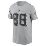 Dallas Cowboys CeeDee Lamb Official NFL Adult 2024 Salute To Service Nike T-Shirt