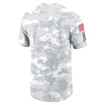 Dallas Cowboys Men’s The Nike Tee 2024 Salute To Service Performance DriFit T-Shirt - Arctic Camo