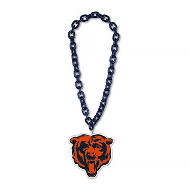 Chicago Bears Wincraft Oversized Fan Chain Logo Necklace